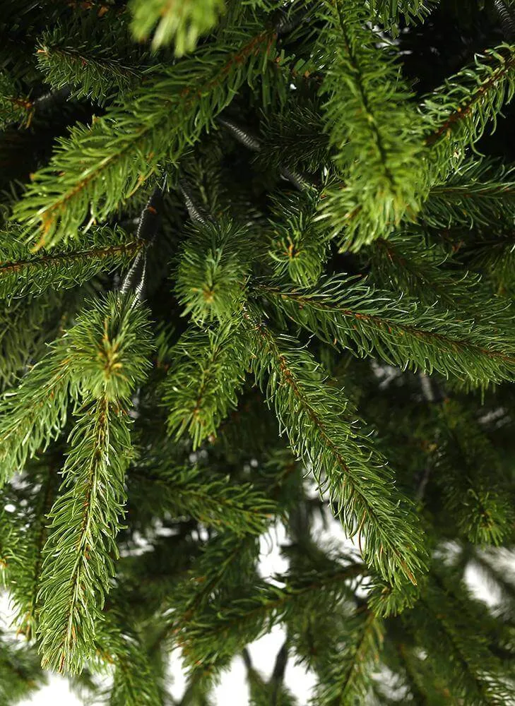 12' King Fraser Fir Artificial Christmas Tree with 2300 Warm White & Multi-Color LED Lights
