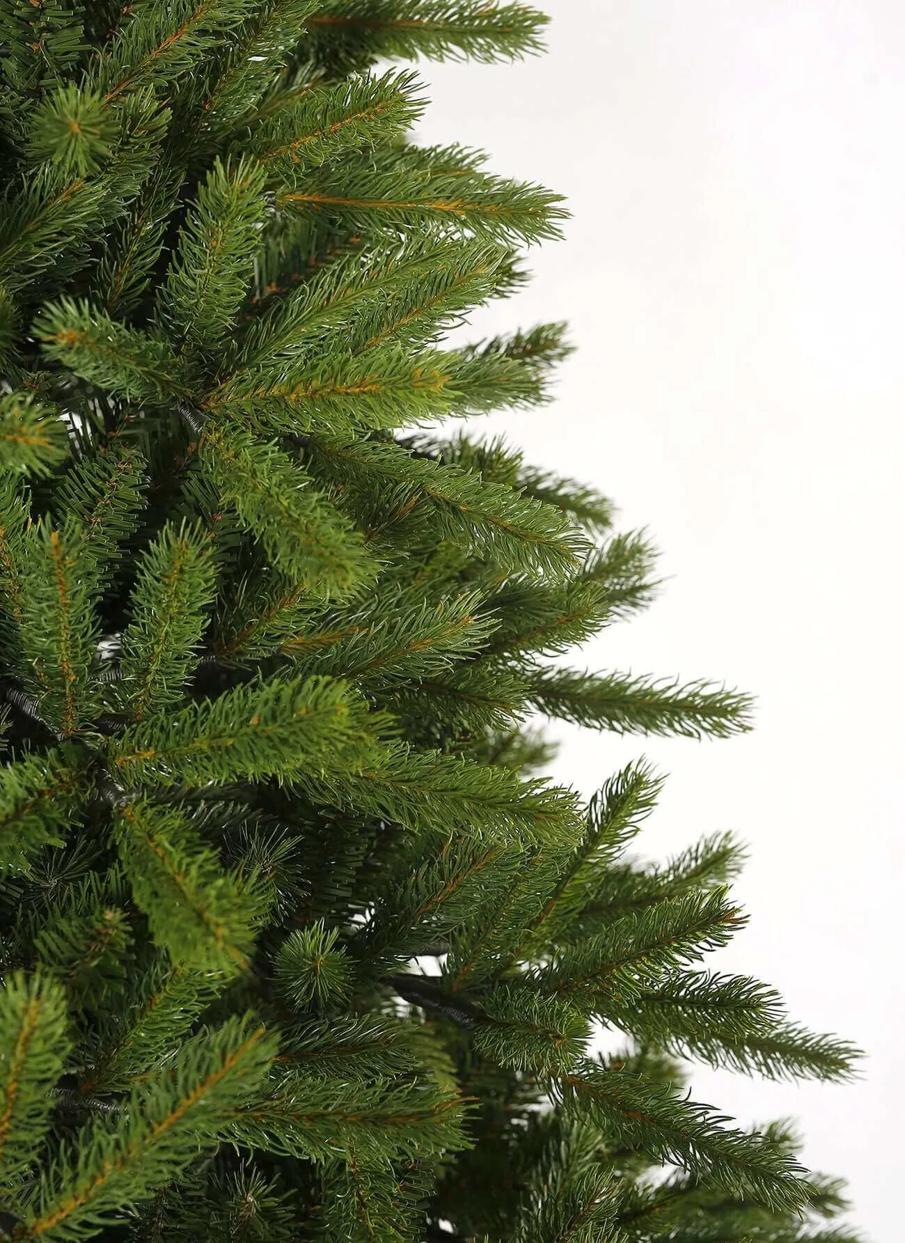 12' King Fraser Fir Artificial Christmas Tree with 2300 Warm White & Multi-Color LED Lights