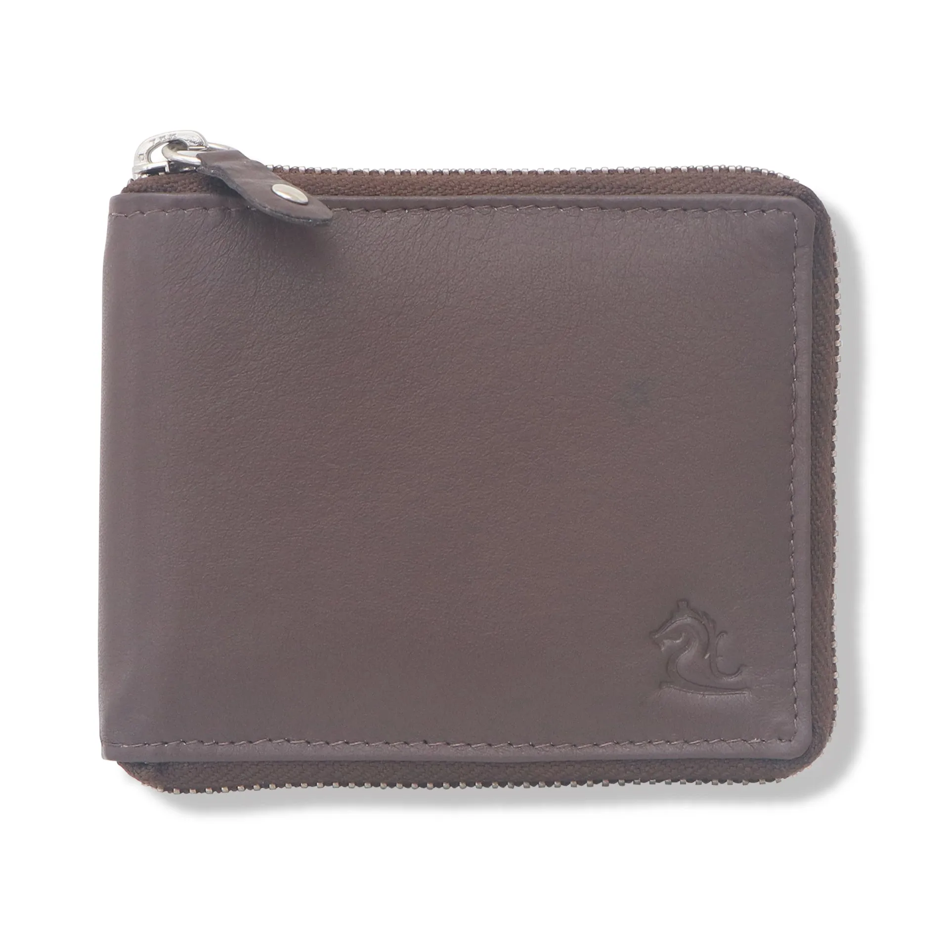 14089 Tan Zip Around Wallet