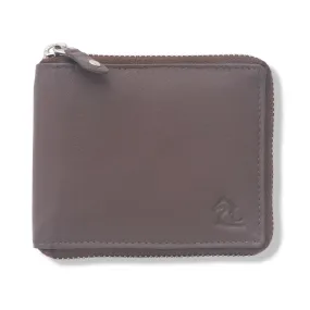 14089 Tan Zip Around Wallet