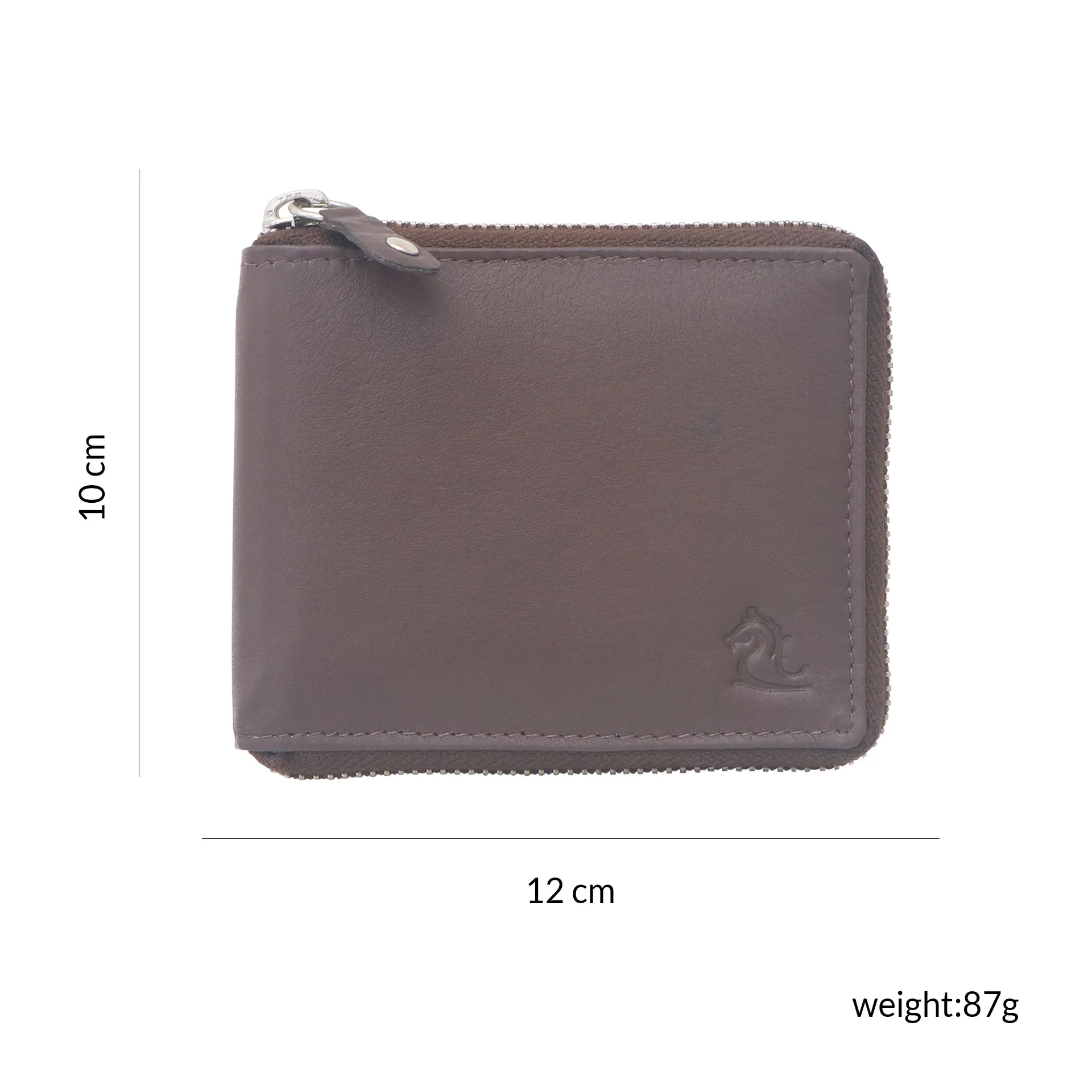 14089 Tan Zip Around Wallet