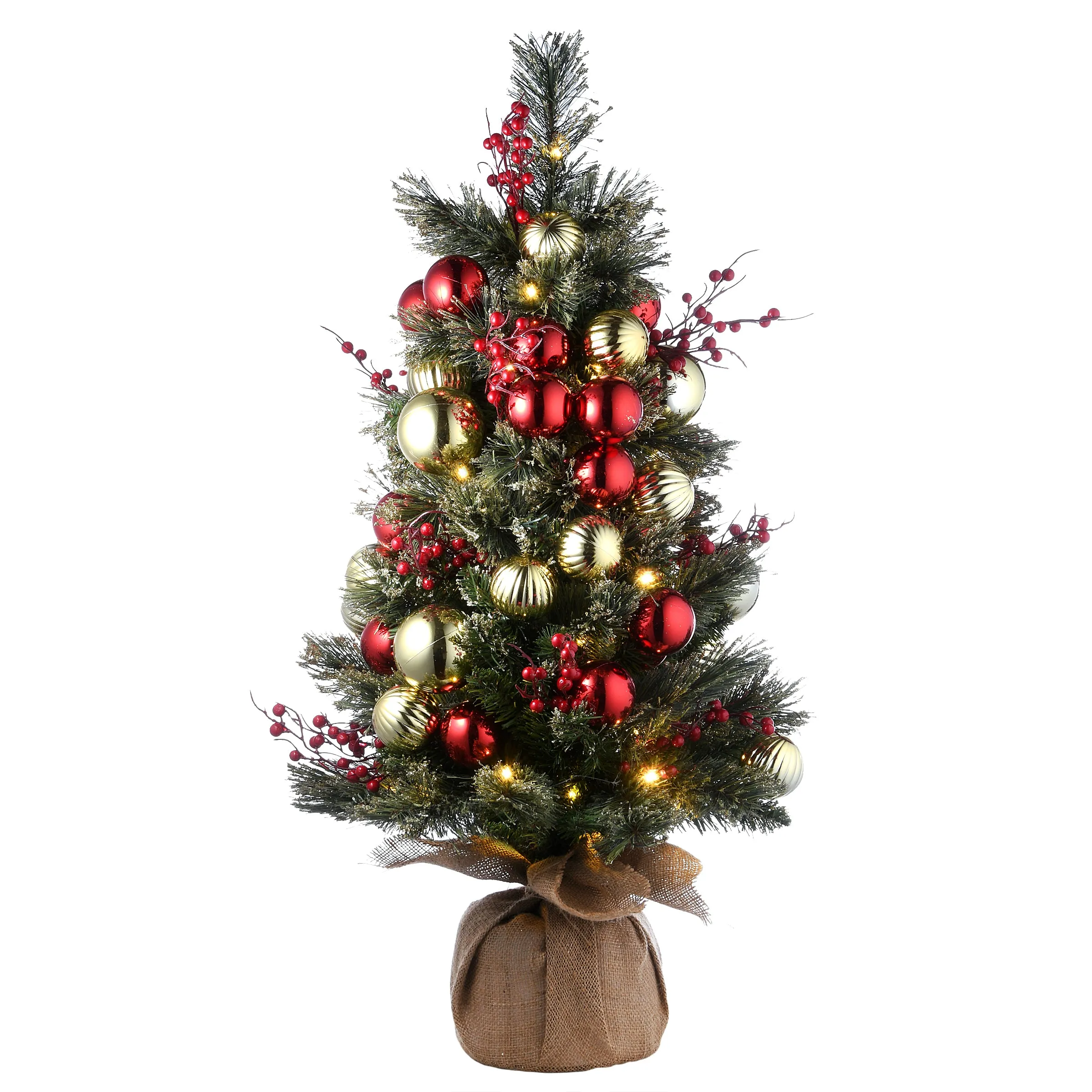 3 ft. Pre-Lit Dakota Pine Tree with LED Lights