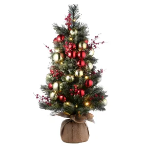 3 ft. Pre-Lit Dakota Pine Tree with LED Lights