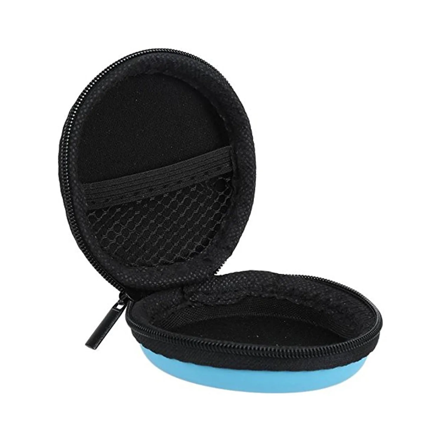6570 Earphone Carrying Cute Case Round Pocket Pouch for Headphone Data Cable, Coins, Airpods, Pendrive, Earphone Case Organizer Perfect Return Gift (Mix Design 1 PC)