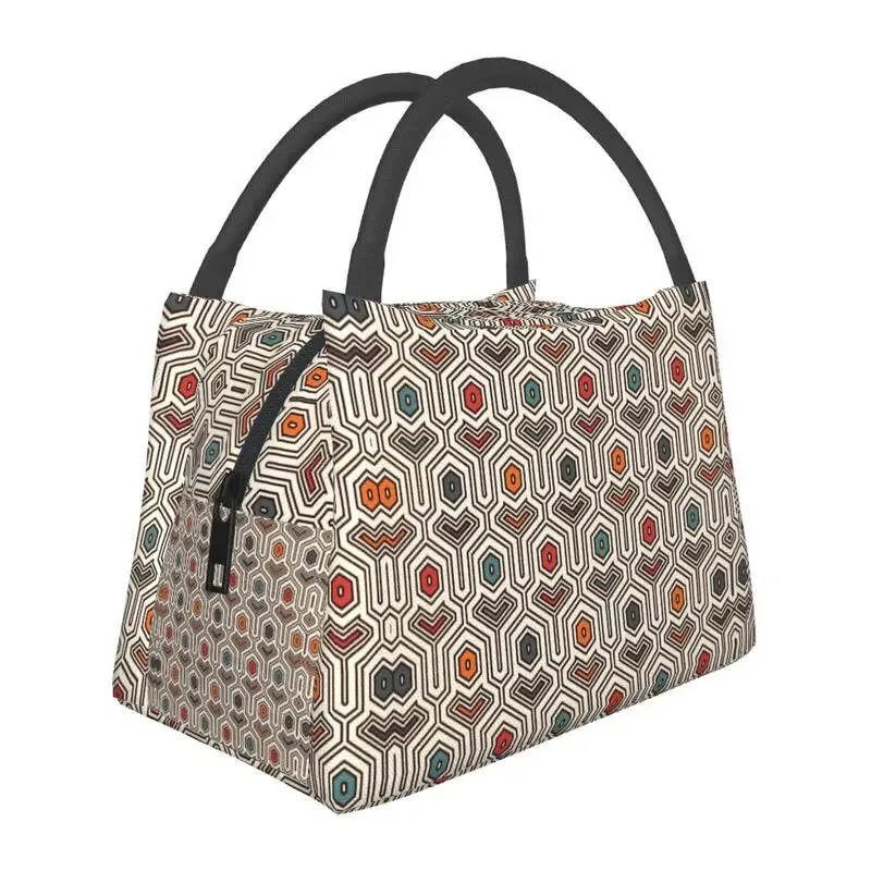 AfroFashion African Pattern Design Cooler Thermal Picnic bag