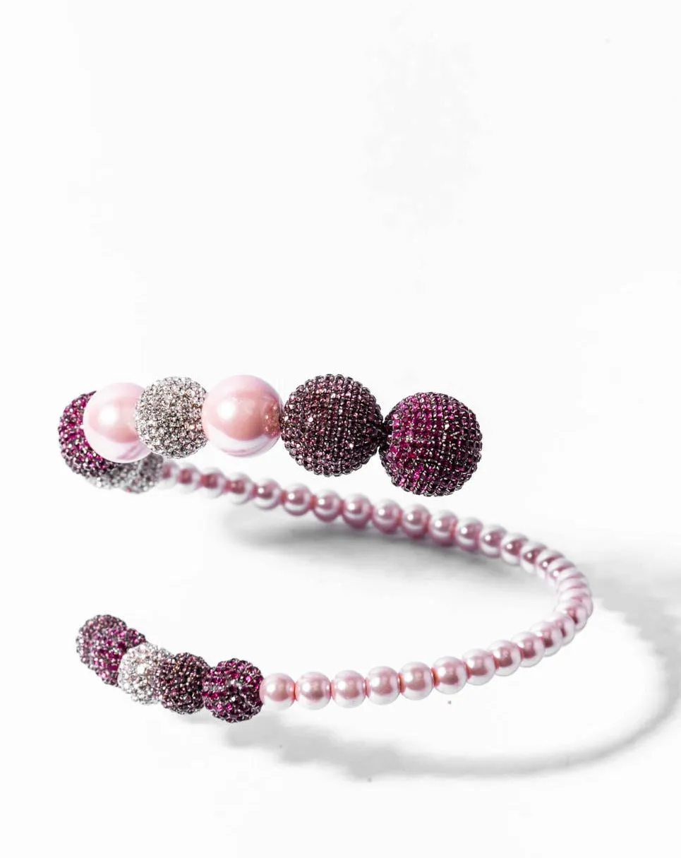 Aurora Necklace In Pink Ombre