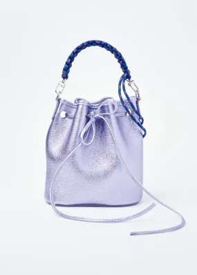 Baby Bucket Bag - Purple Glitter