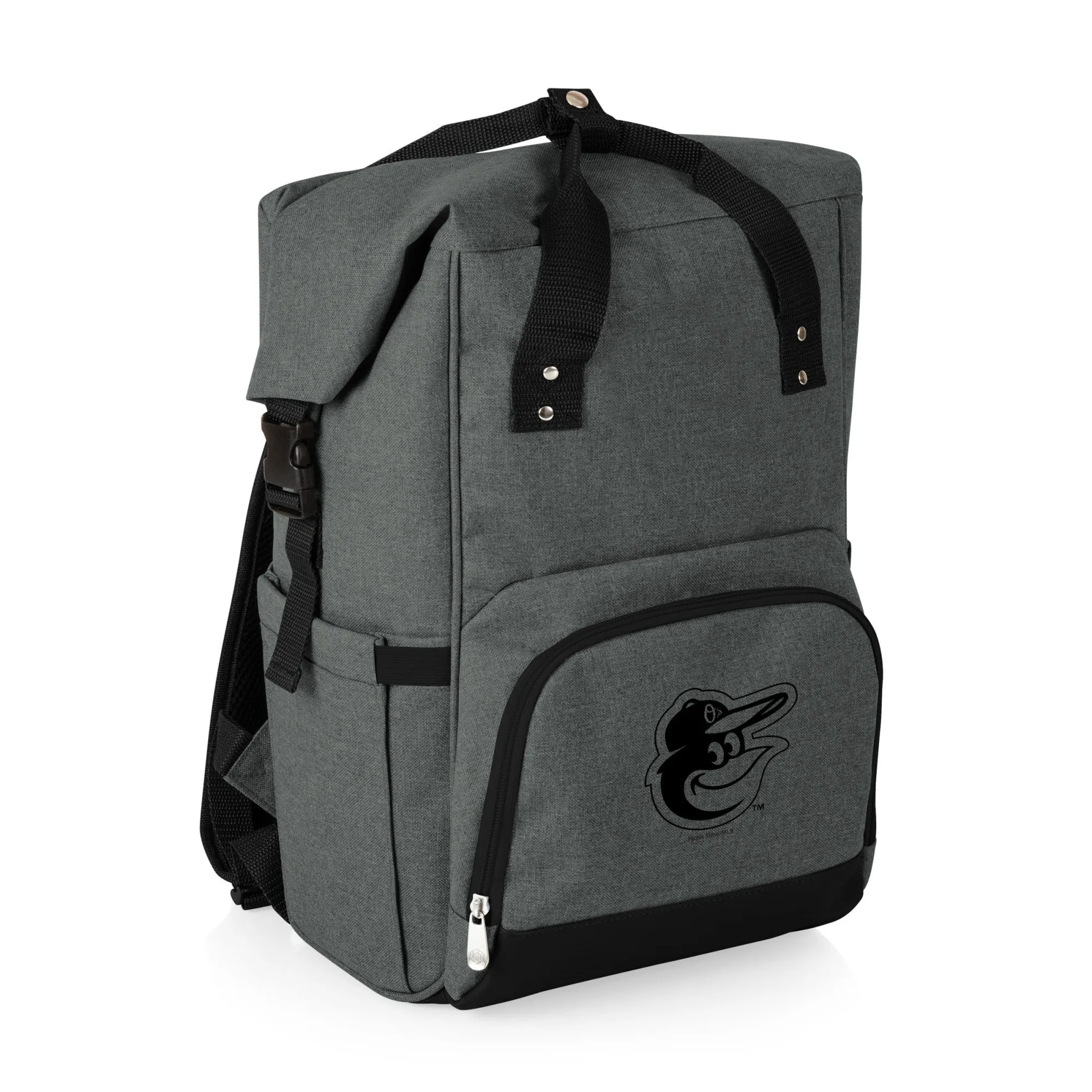 Baltimore Orioles - On The Go Roll-Top Backpack Cooler