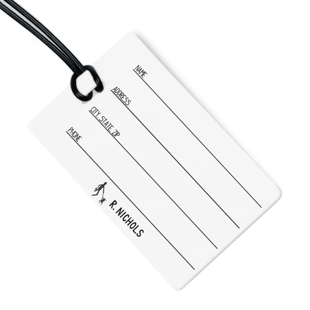Beach Ball Luggage Tag