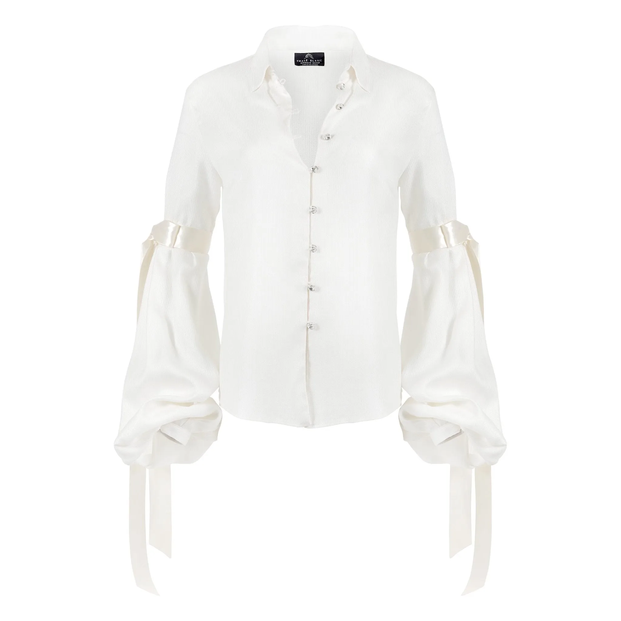 Bell Sleeve Blouse in Ivory
