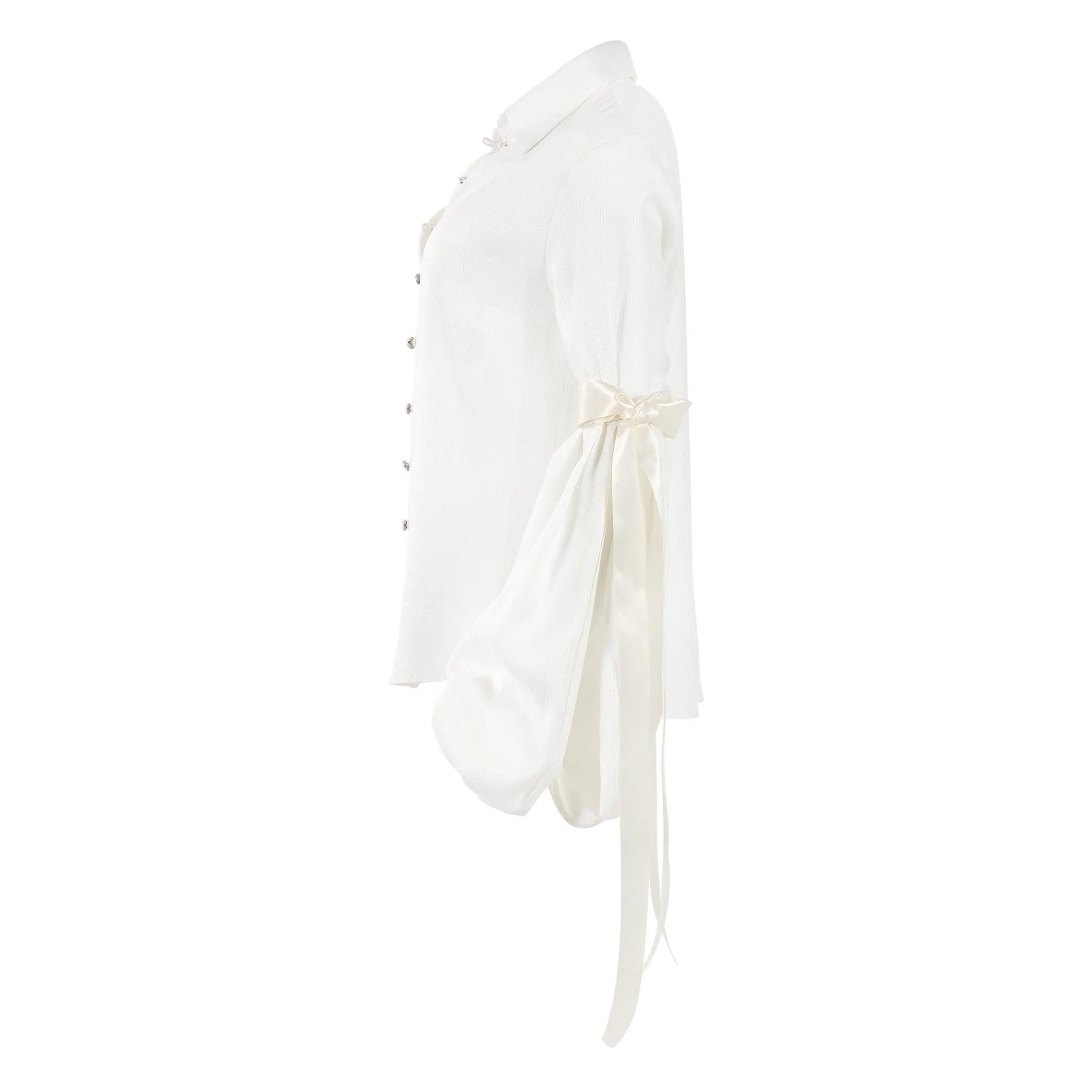 Bell Sleeve Blouse in Ivory