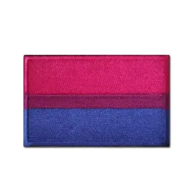 Bisexual Pride Velcro Embroidered Patch