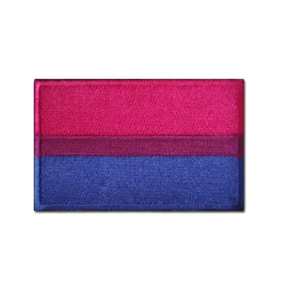 Bisexual Pride Velcro Embroidered Patch