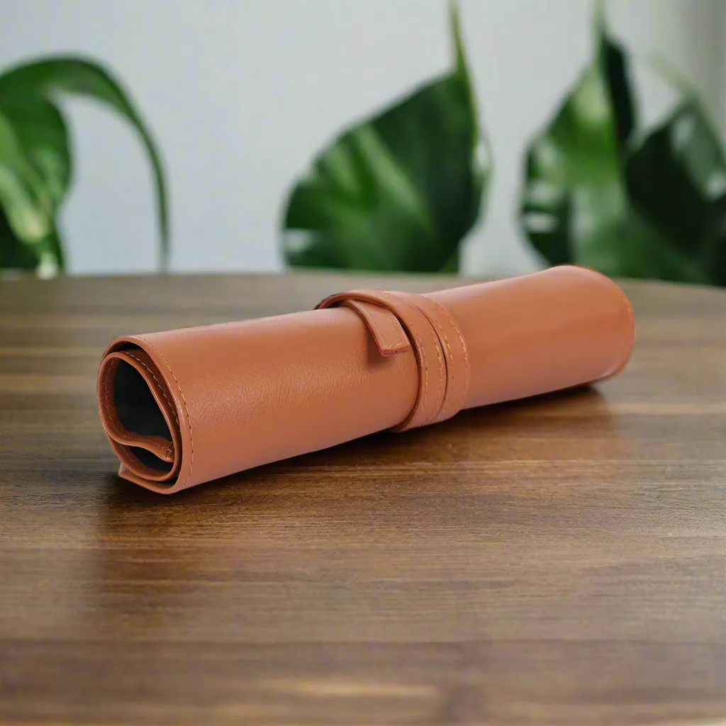 Blake Leather Tech Roll Pouch