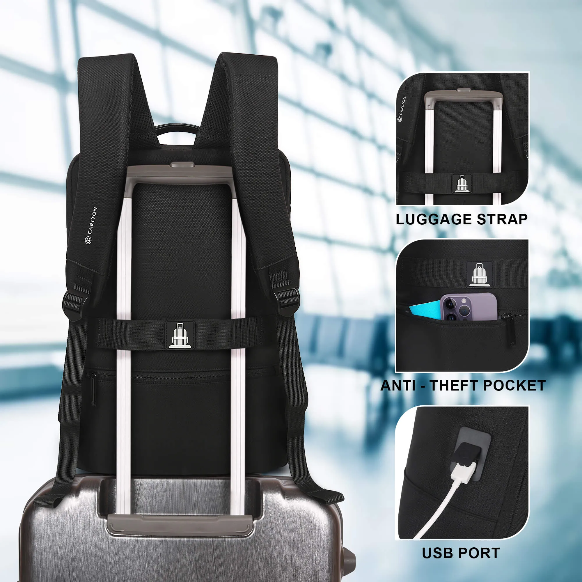 Bradford Laptop backpack