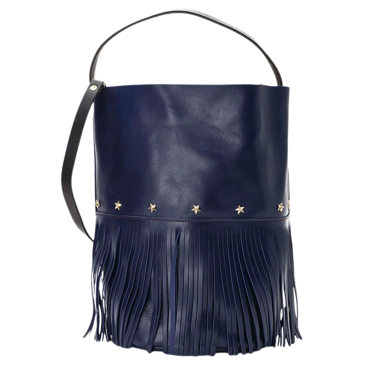 Bucket Fringes Night Blue