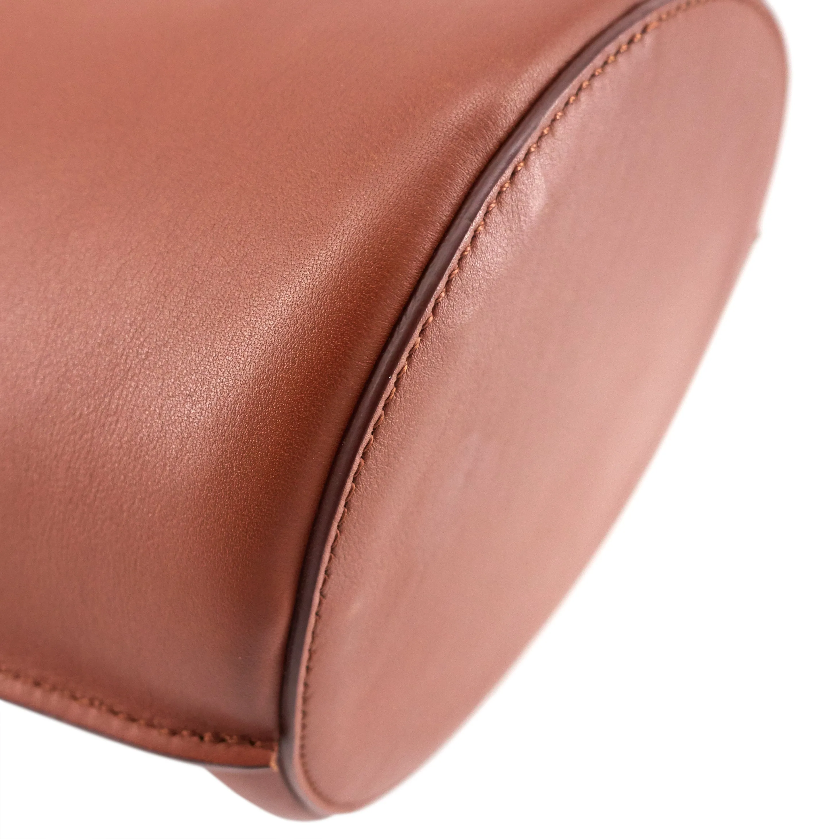 CELINE Big Bag Nano Calfskin Leather Bucket Bag