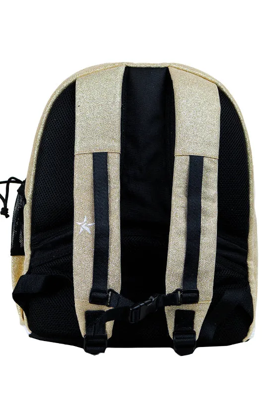 Champagne Rebel Dream Bag with White Zipper