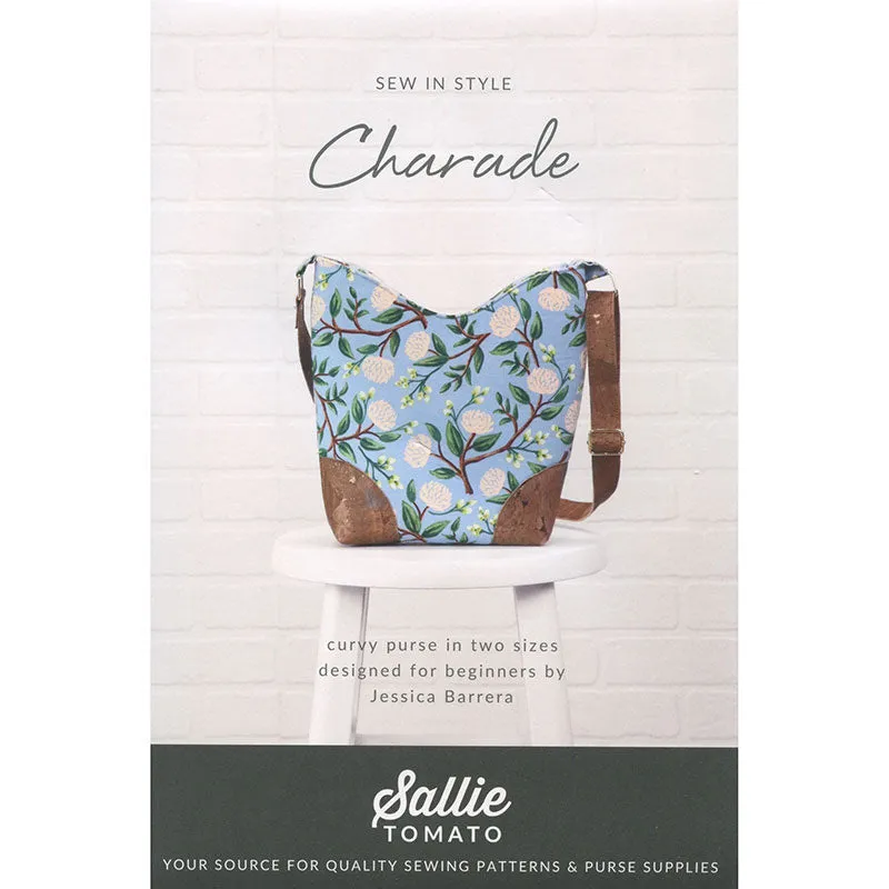 Charade Purse Kit - Mustard Pebble Faux Leather