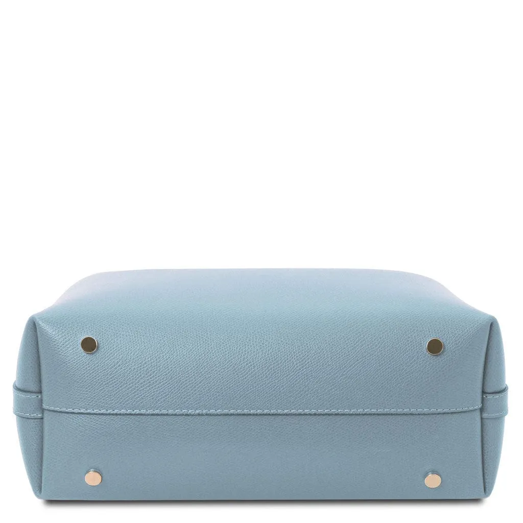 Clio - Palmellato leather bucket bag | TL141690