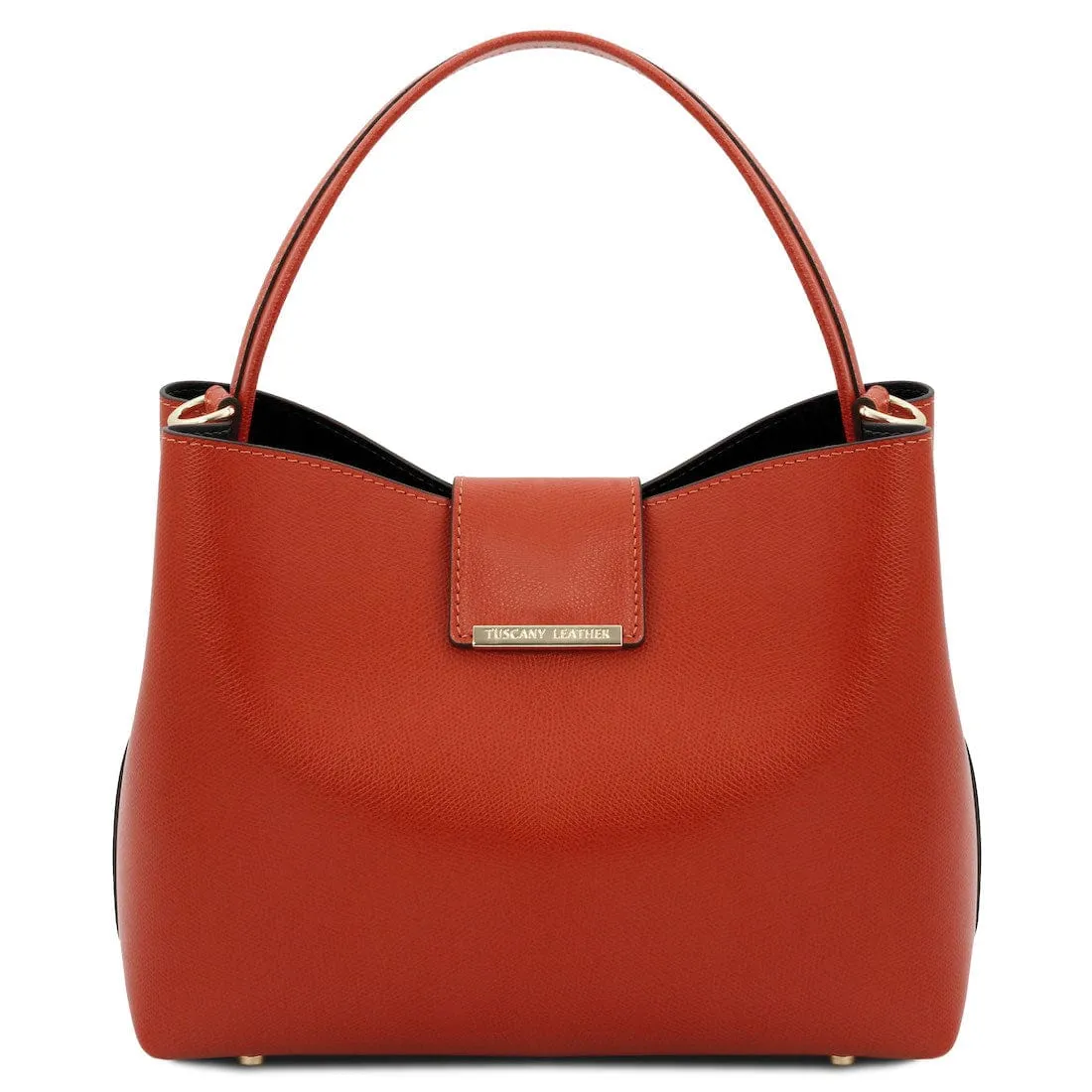 Clio - Palmellato leather bucket bag | TL141690