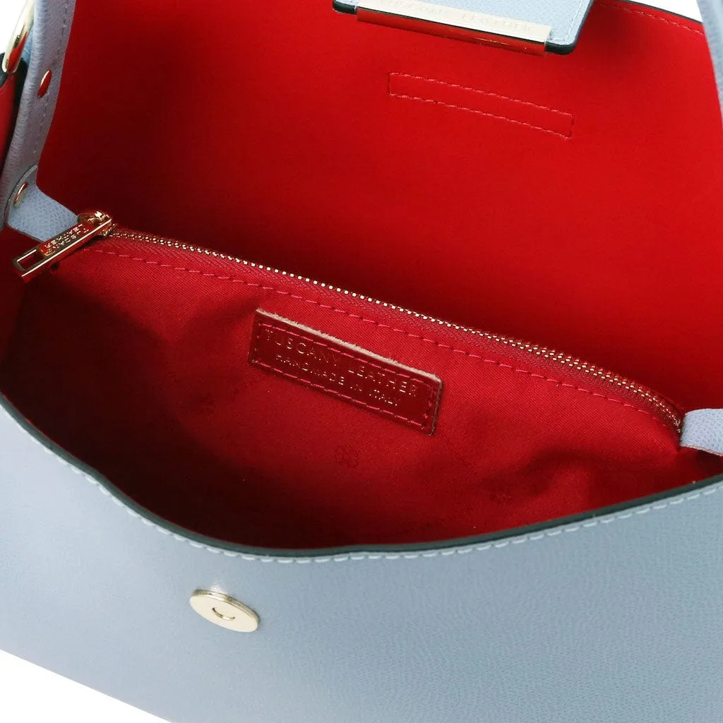 Clio - Palmellato leather bucket bag | TL141690