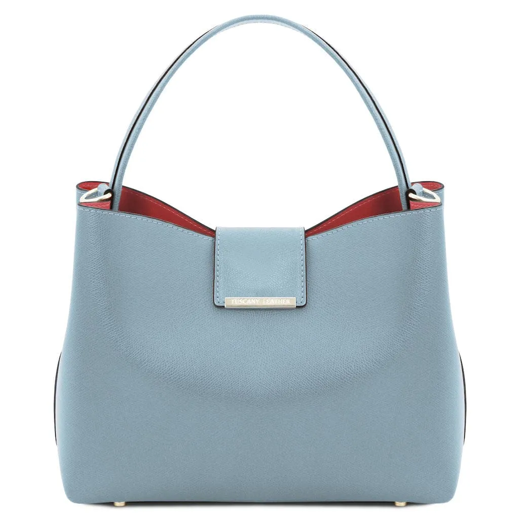Clio - Palmellato leather bucket bag | TL141690