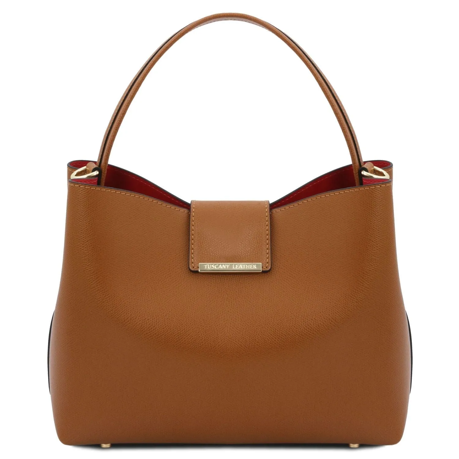 Clio - Palmellato leather bucket bag | TL141690