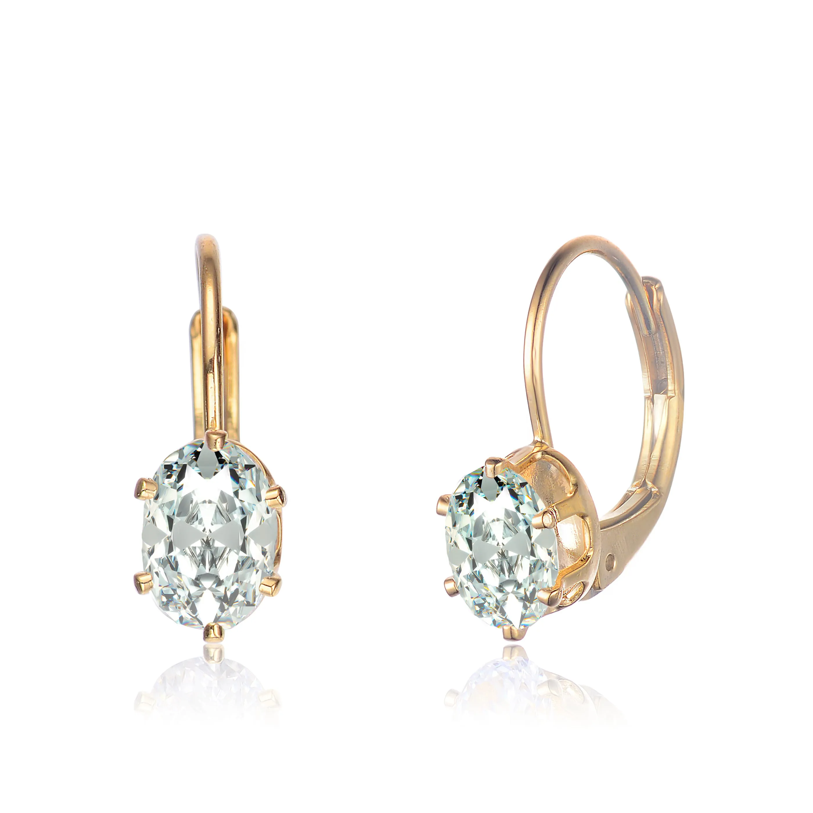 Déco Leverback Drop Earrings