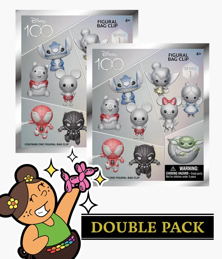 Disney 100 - Series 1 - 3D Foam Bag Clip