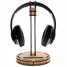 DIY Desk Sound Station Laser Cut Headphone Stand