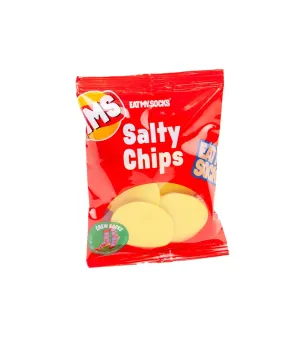 Eat My Socks Salty Chips Red