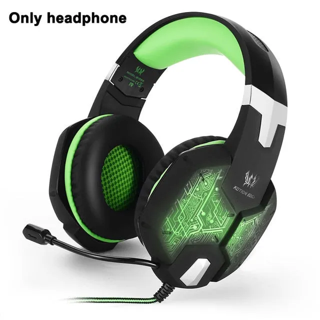 Gamer Stereo Headphone With Mic