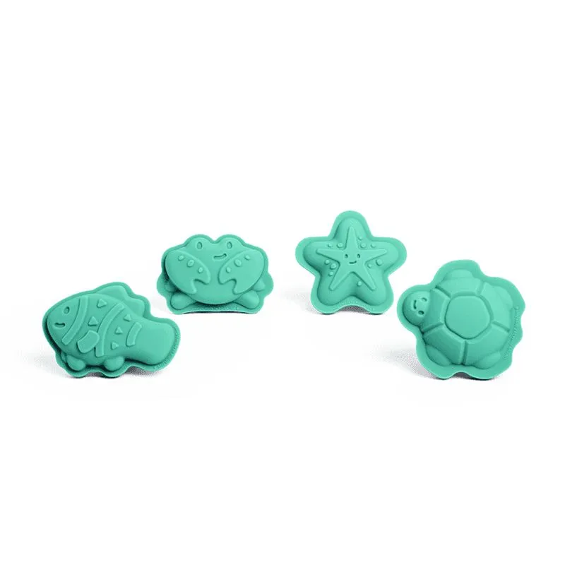 Garden Eggshell Green Character Sand Moulds