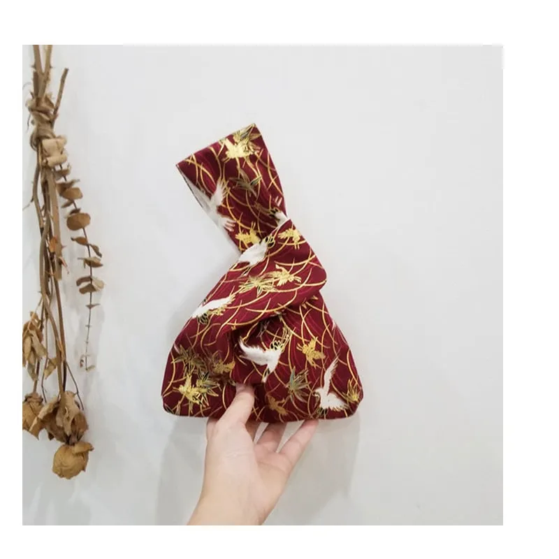 Handle Tote Knot Bag
