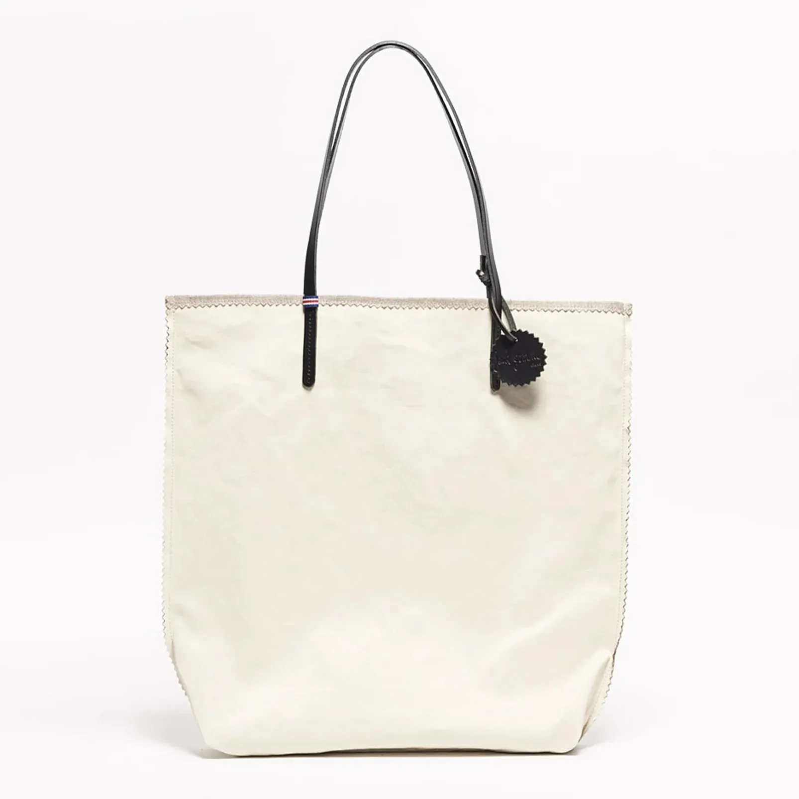 Jack Gomme Paris Amie Linen Shopping Bag Cream