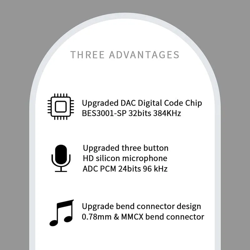 JCALLY TC08 Pro TYPE-C Earphone Upgrade Cable