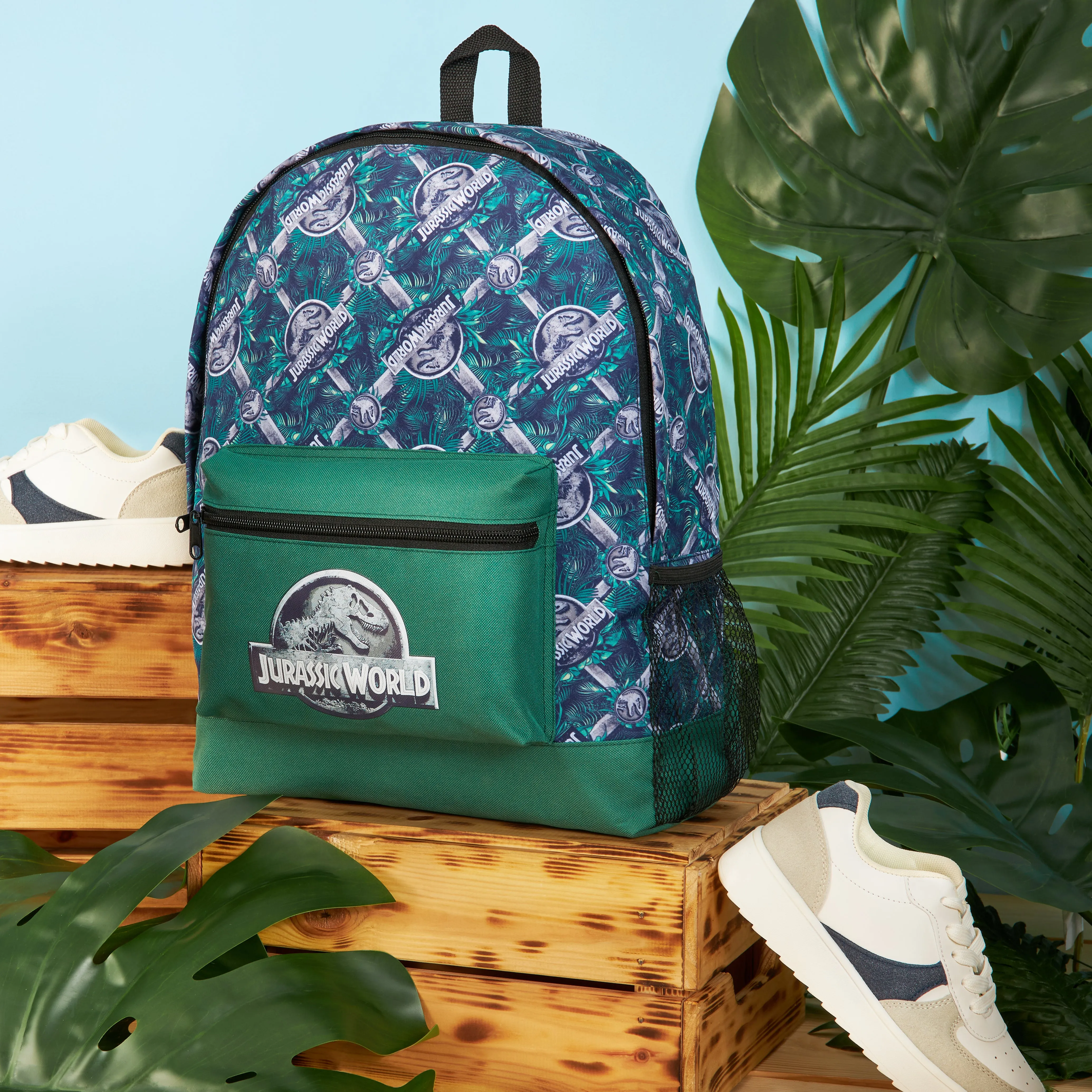Jurassic World Boys Backpack, Dinosaur Backpack Kids School Bag