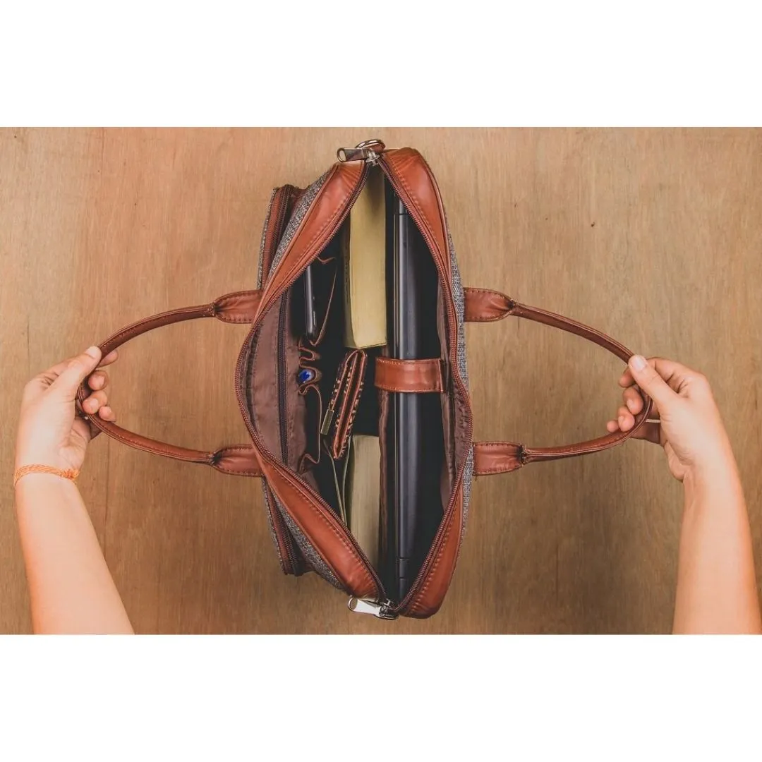 Lattice Lace Laptop Bag
