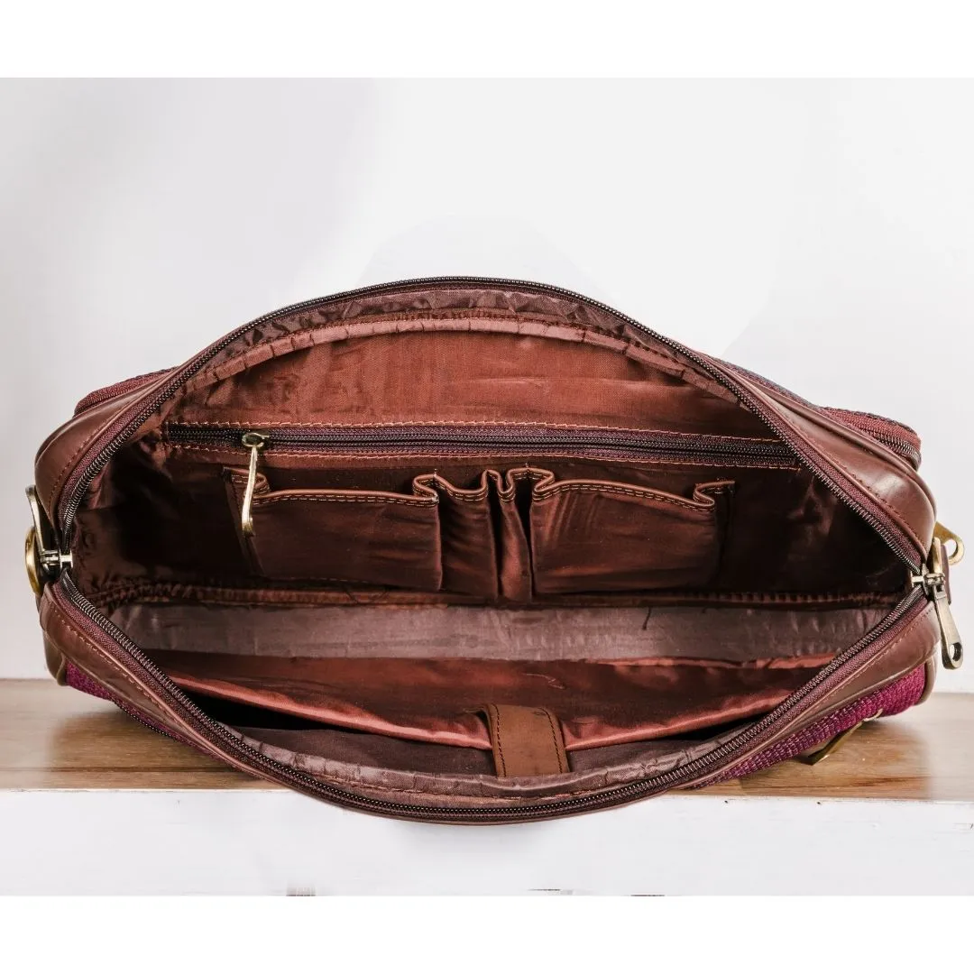 Lattice Lace Laptop Bag