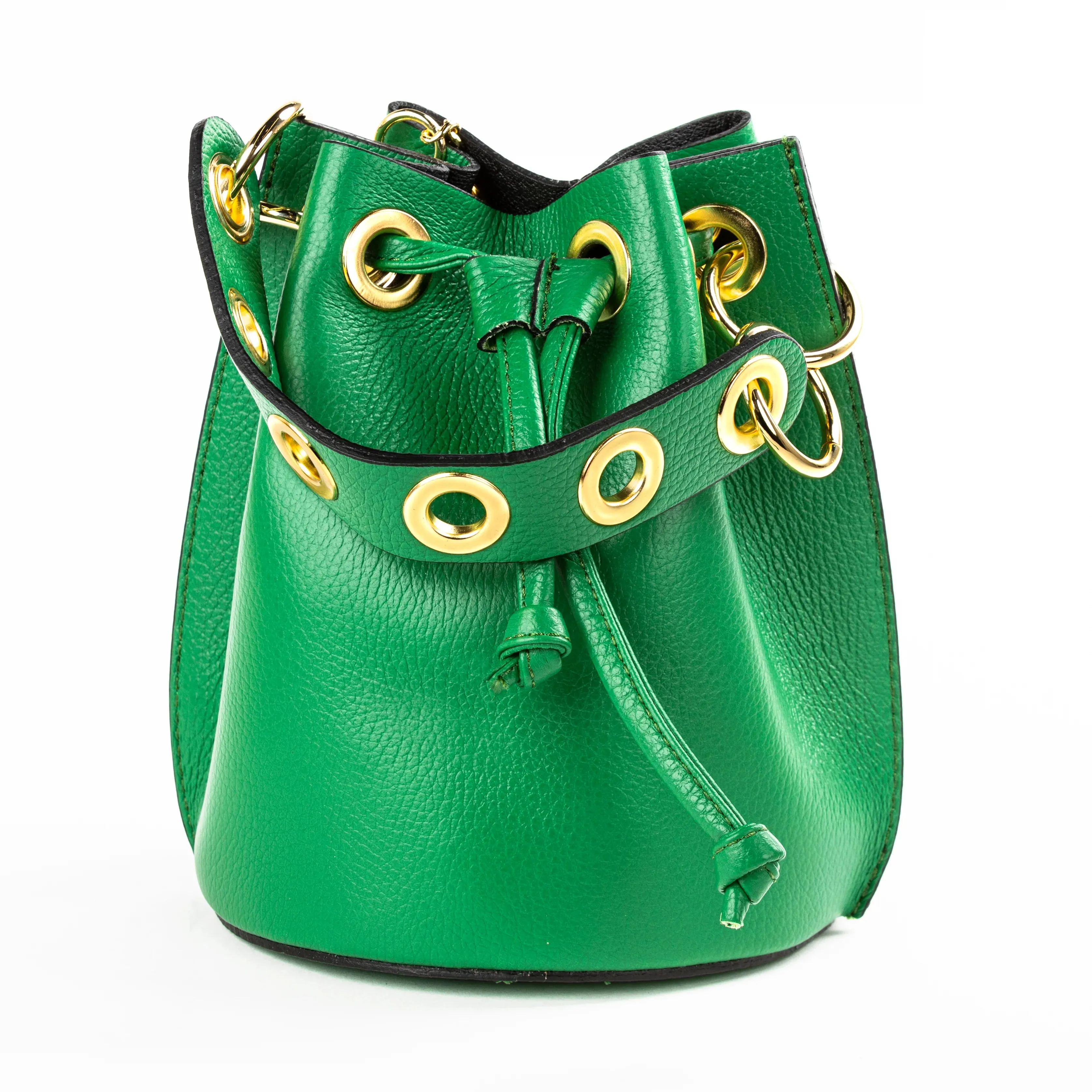 Leather Bucket Bag