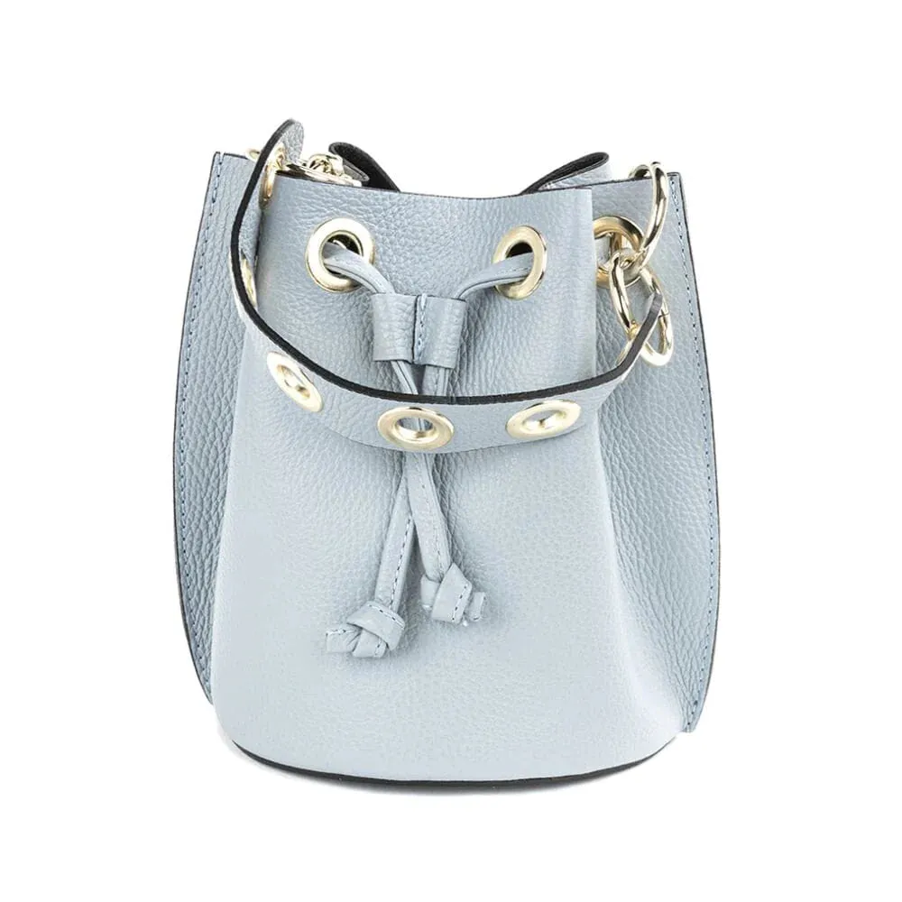 Leather Bucket Bag