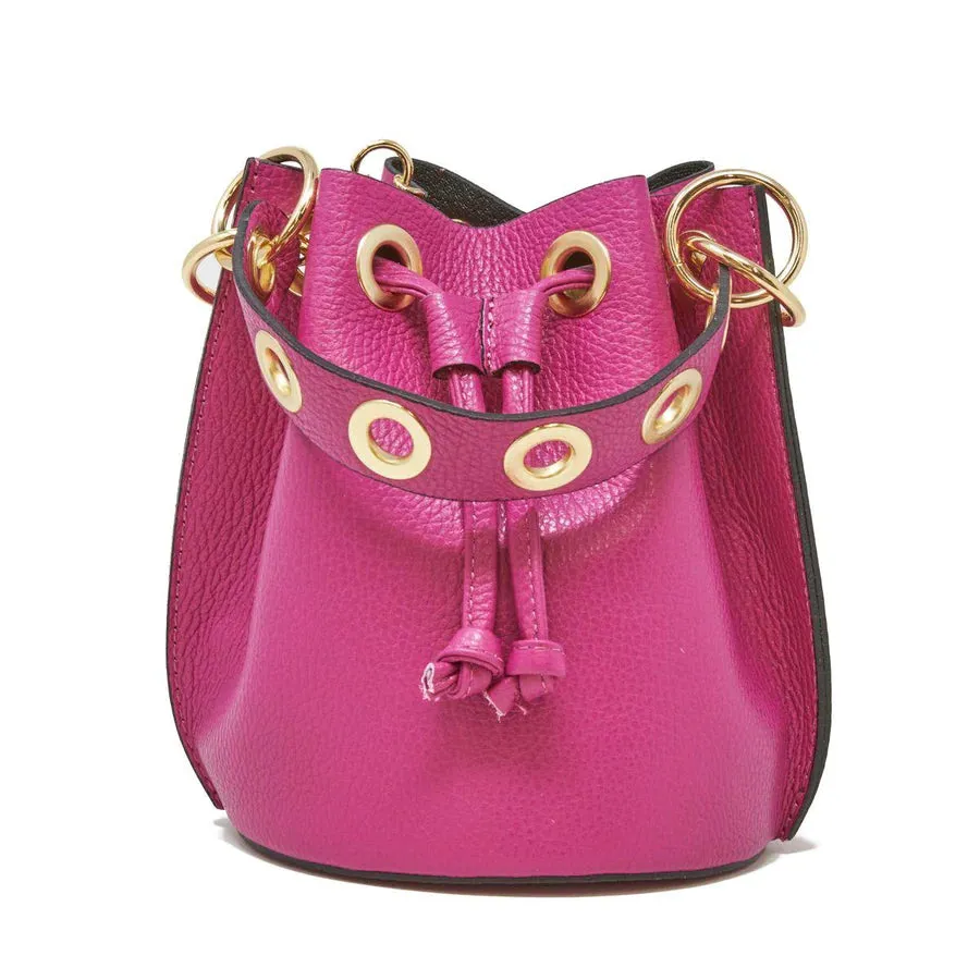 Leather Bucket Bag