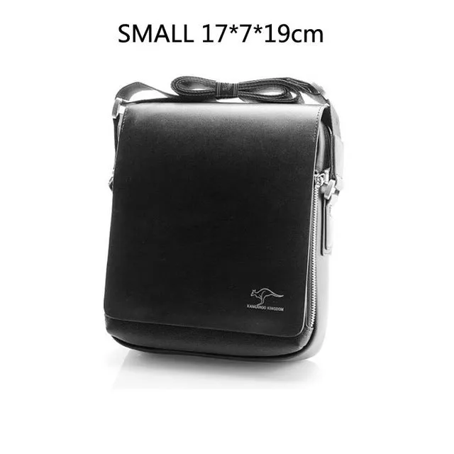 leather men shoulder bag,
