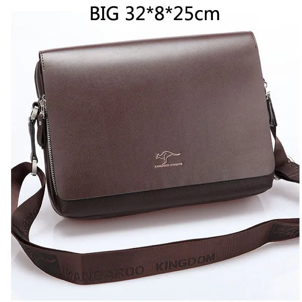 leather men shoulder bag,