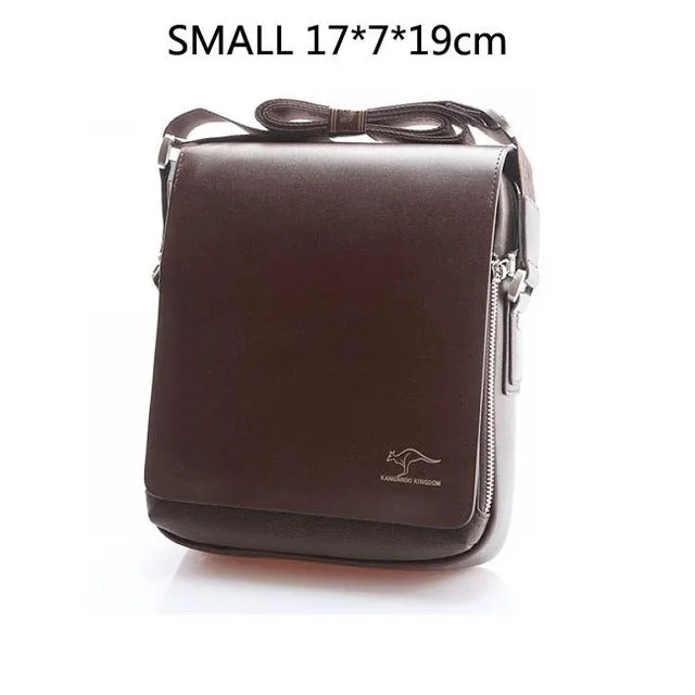 leather men shoulder bag,