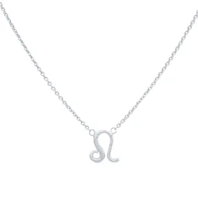 Leo Silver Necklace