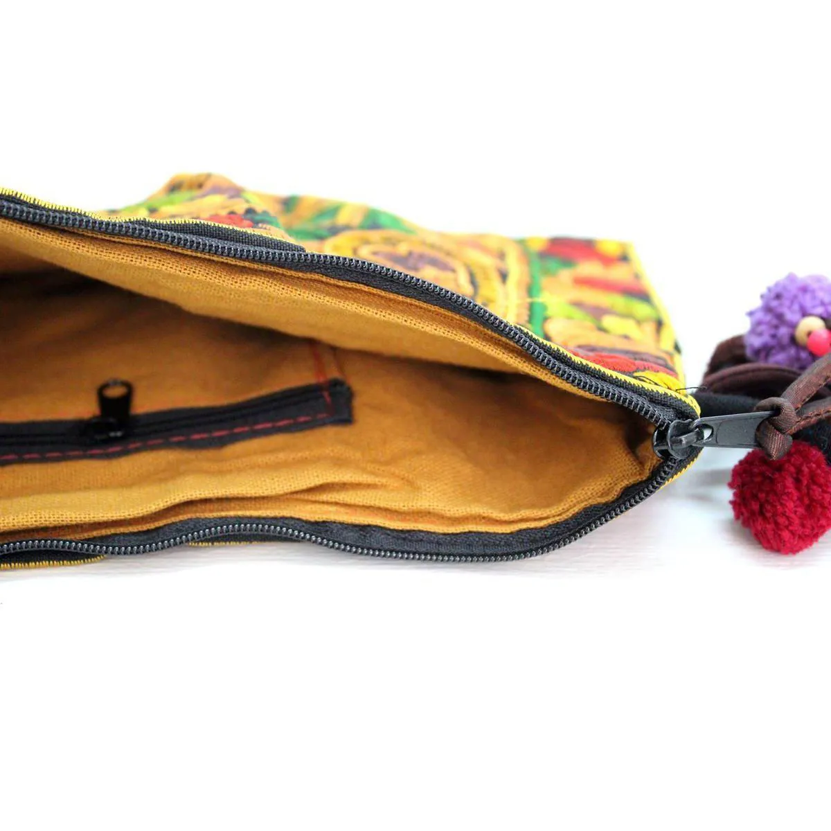 Leyla Embroidered Crossbody Purse - Thailand