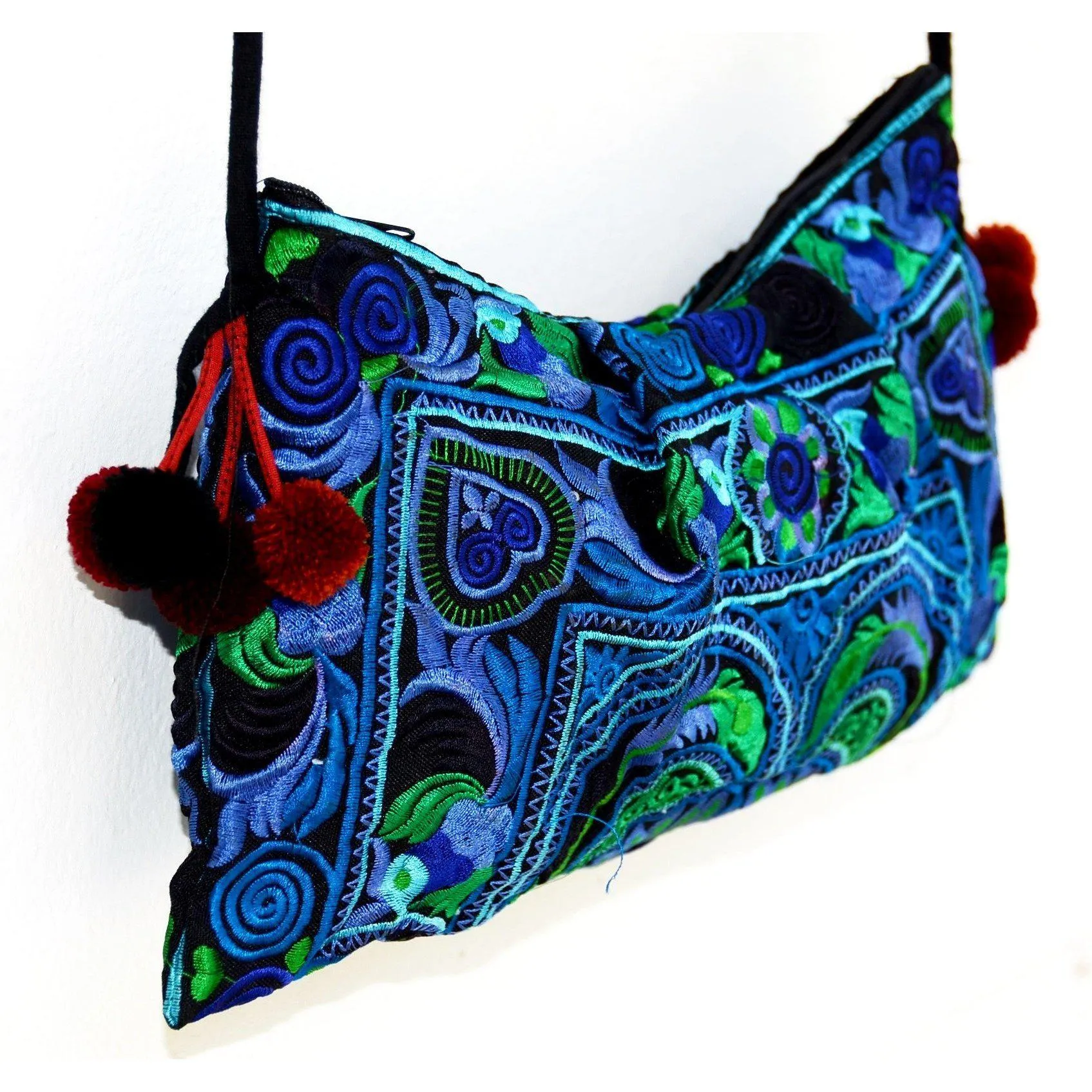 Leyla Embroidered Crossbody Purse - Thailand