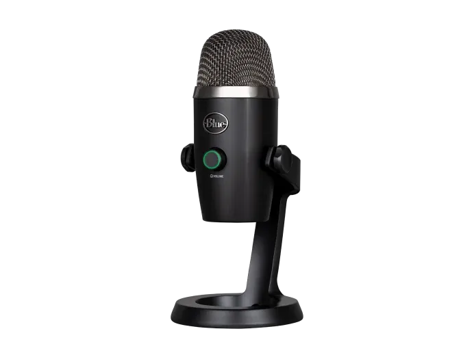 Logitech Blue Yeti Nano Premium USB Mic for Recording, Streaming, Gaming, Podcasting on PC and Mac, Condenser Microphone Grey/Black